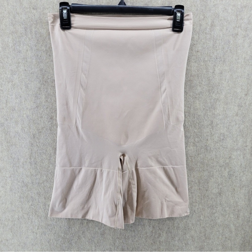 Spanx On Core Sculpt High Waist Mid Thigh Short Shapewear Tummy Control, Size 1X